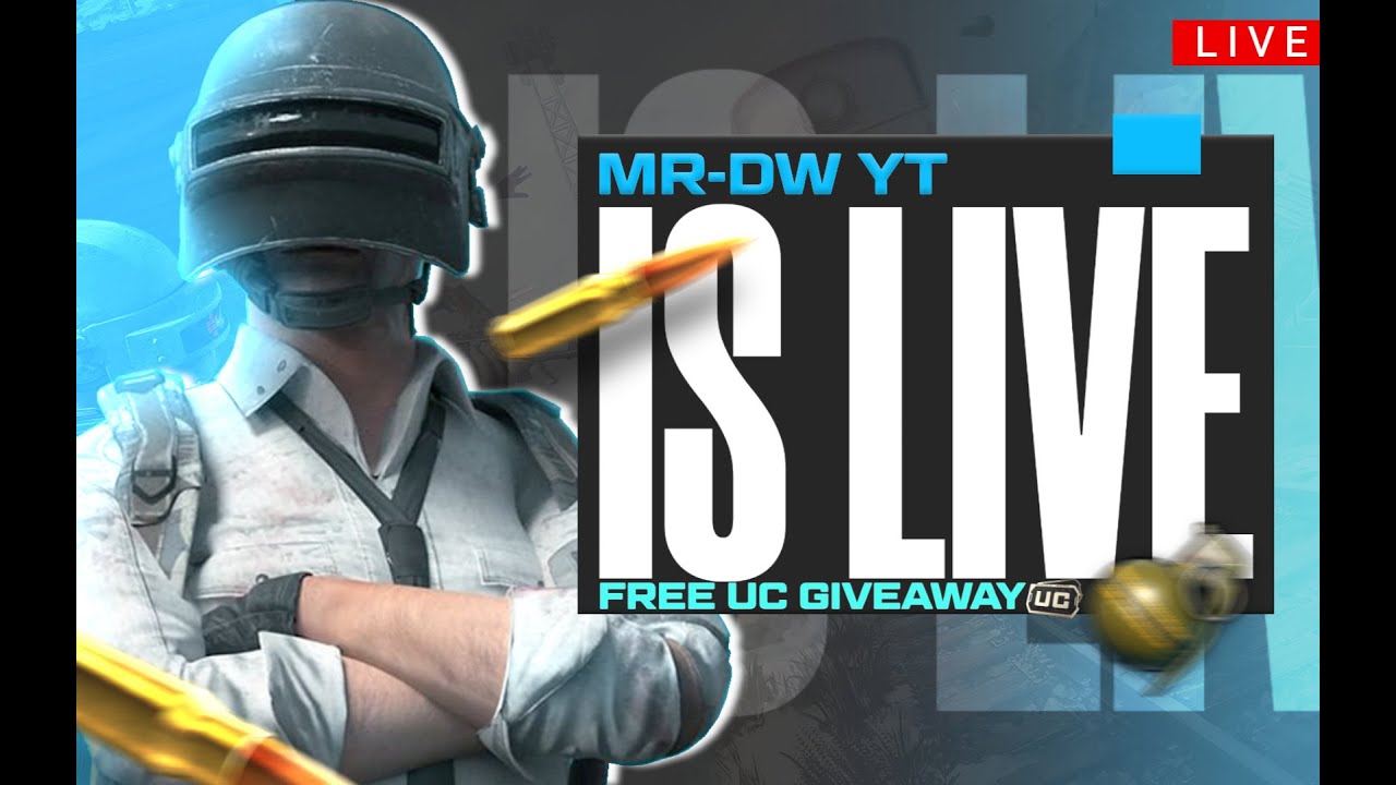 Bgmi UC GiveAway Full Live Stream Watch 60 UC Free Bgmi Full Rush Game Play With Random Players 😎