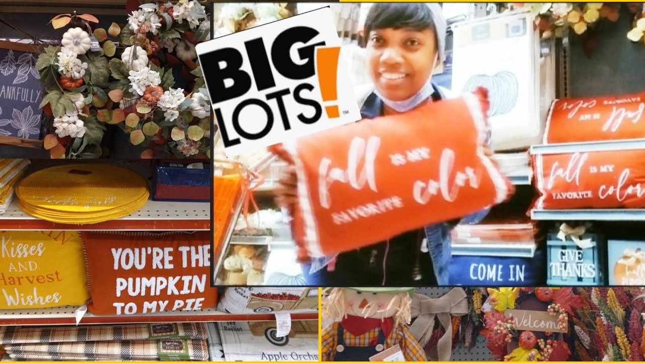 COME GO SHOPPING WITH ME AT Big Lots - Fall Decor | 2022
