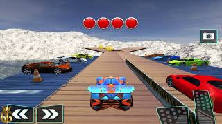 Super Hero Car Stunts Racing - Impossible To Win - Android iOS GamePlay - Genesis Of Games screenshot 2