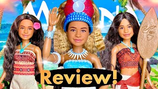 Disney MOANA 2026🐚 Live Action MOVIE Dolls by Mattel In Depth REVIEW & UNBOXING!!💖🍵🌺 screenshot 2