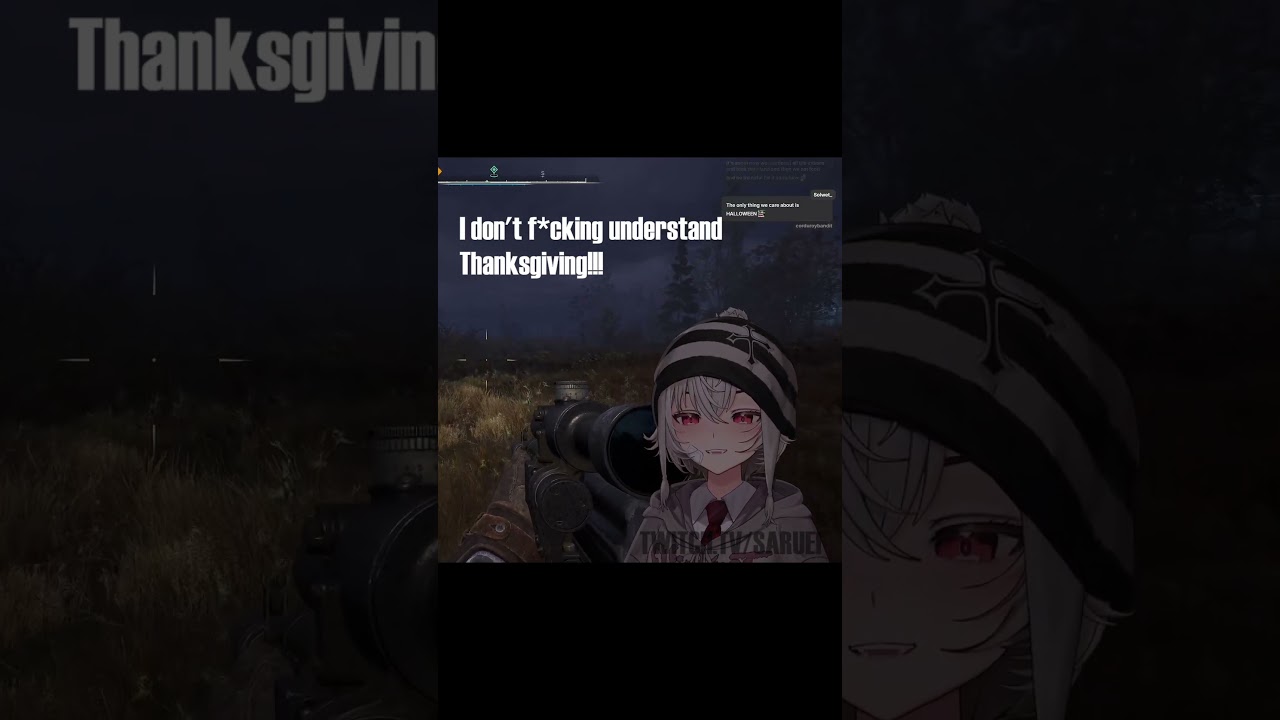 Saruei rages at Thanksgiving chatters