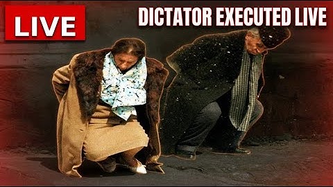 Executed LIVE on TV: The Dictator Romania Tried to Forget