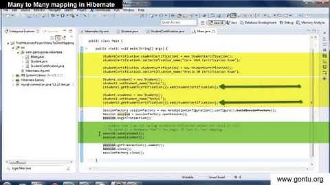 Hibernate Tutorial part 13   Many to Many mapping in detail