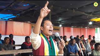 Angtong Engti Kathar Speech At Public Meetingarlong - Voti Phonglangso