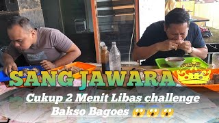 The CHAMPION'S COMEBACK👑 Just 2 Minutes to Beat the Bakso Bagoes Challenge 😱😱😱