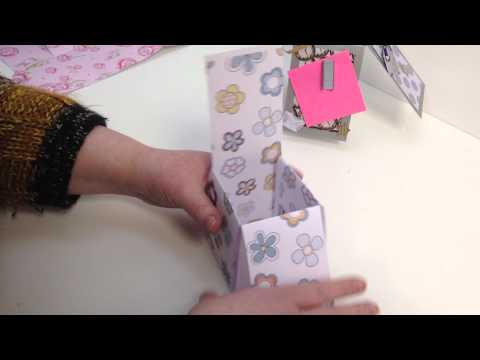 How to make a Popup Box Card without measuring by Nikky Hall Polkadoodles