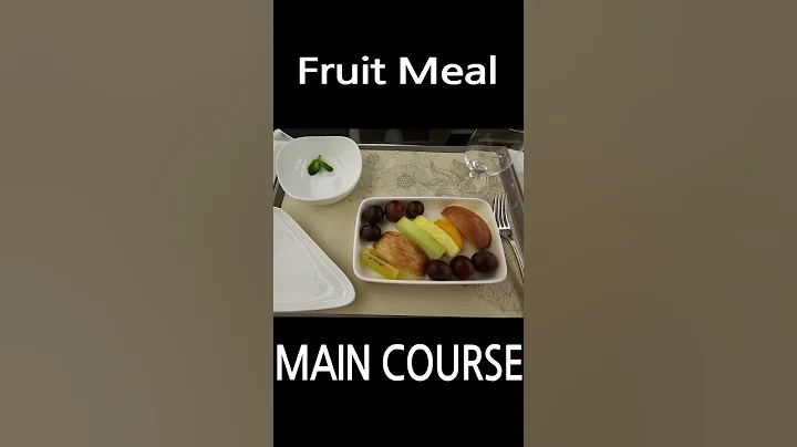 Special Meal on #Asiana Airlines #Fruit Meal #Business Class dining #10 / 10 || May 2024