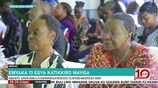 EMYAKA 13 EGYA KATIKKIRO MAYIGA | ABANTU ABENJAWULO BAMWOZAAYOZEZZA OLW’OBUWEEREZA BWE