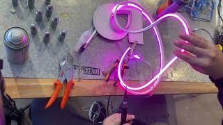 COMO HACER un LETRERO de NEON LED FLEX | Max Shine Store