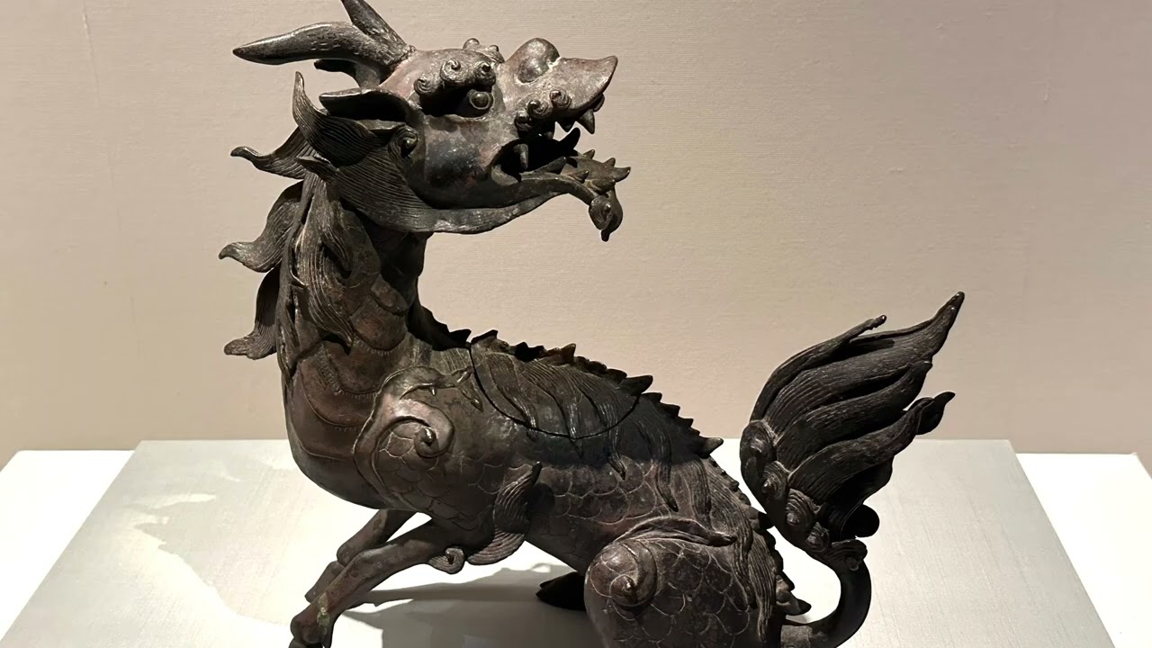 麒麟香炉】江戸時代－皇居三の丸尚蔵館収蔵