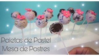 Paletas Pastel de Chocolate on Oreo/Venta