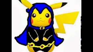 Teen Ans Go And Pokemon Raven As A Pikachu 3