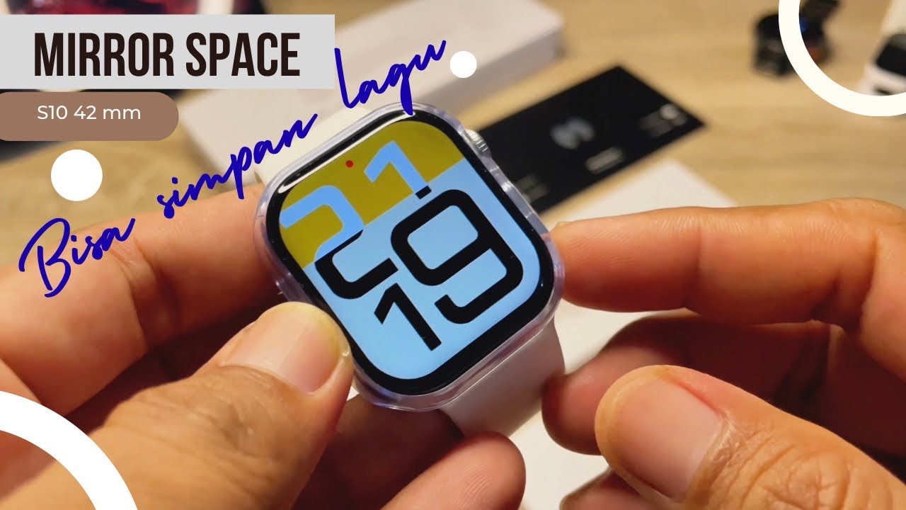 MIRRORSPACE S10 smartwatch ala Applewatch series