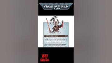 The Top 8 Stratagems to Keep an Eye on From the New Aeldari Codex Reaction #Shorts