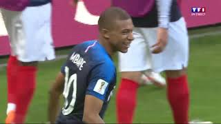 FRA - ARG (2018) : Les Bleus repassent devant grâce à Mbappé ! - 30/06/18 -