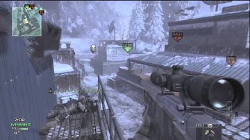 Random Throwing Knife Across Map on MW3 SnD