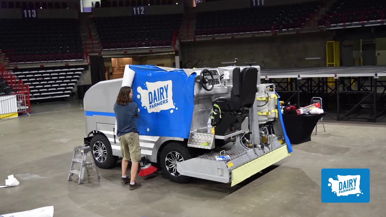 Dairy Farmers of Washington Zamboni Wrap YouTube