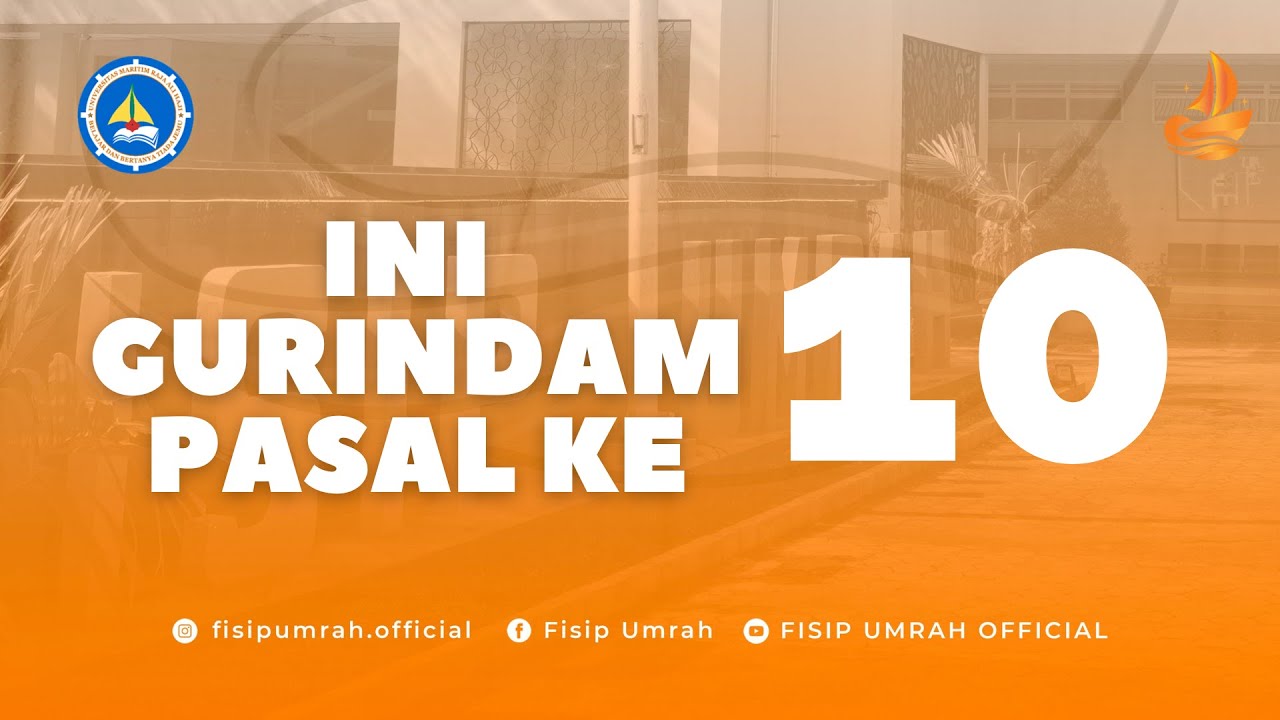INI GURINDAM PASAL KE-10