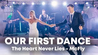 OUR FIRST DANCE // Unseen footage from our wedding #McFly #FirstDance