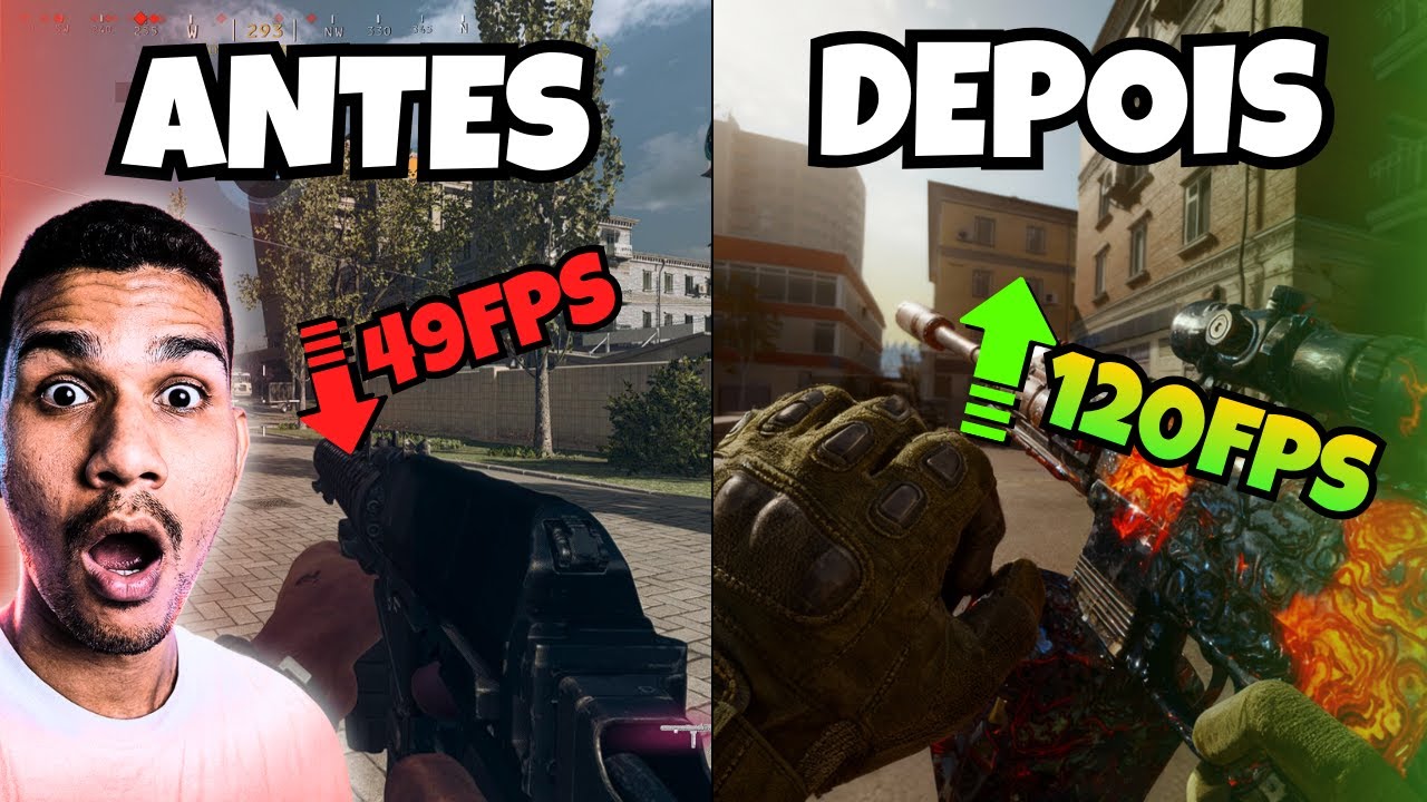 🔥A Melhor Config pra rodar WARZONE LISO na RX580 | Nova Atualização (Funciona em QUALQUER PC!  