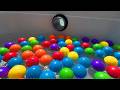 Water Marble Run ASMR ☆ Sound of water flowing through a tunnel + marbles