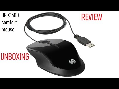 HP X1500 Comfort mouse unboxing and review | Should you buy it???
