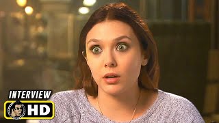 Avengers Age Of Ultron 2015 Elizabeth Olsen Interview hd Marvel