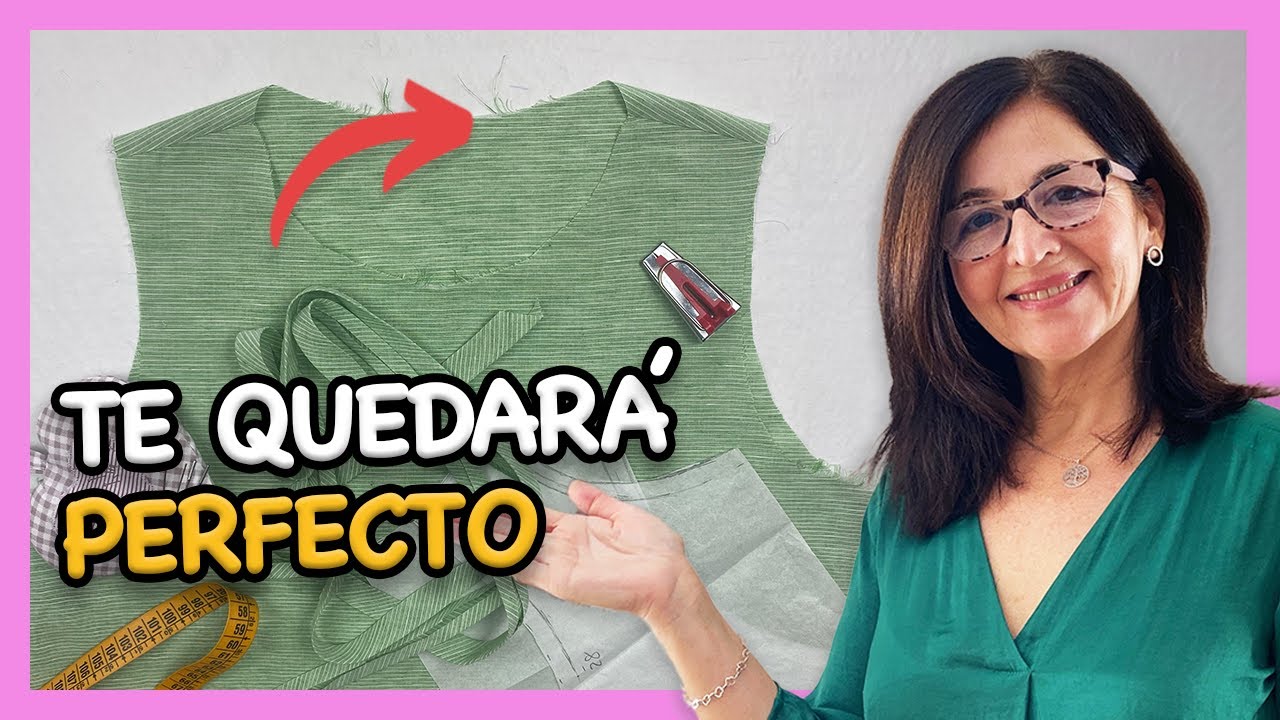 PULE escotes y sisas con BIES OCULTO 🎽