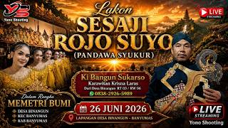 Pagelaran Wayang Kulit Banyumasan Lakon: Sesaji Rojo Suyo Dalang Ki Bangun Sukarso