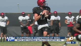 Quarterback competition heats up at SDSU