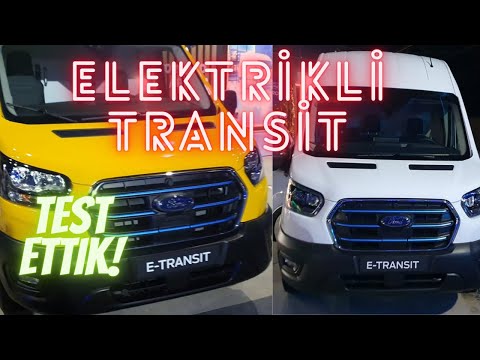 Elektrikli Transit'e Dair Herşey Bu Videoda! (E - Transit) #Fordpro