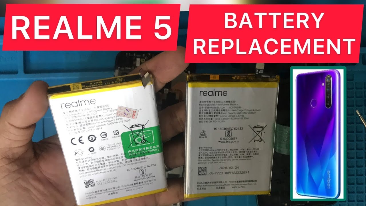 Realme 5 Battery Replacement How To Change Realme 5 battery realme5 Realme 5 Battery Replacement How To Change Realme 5 battery realme5