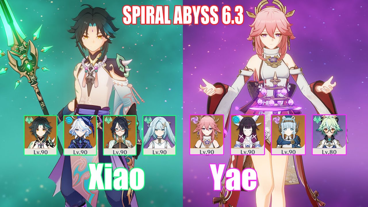C0 Xiao & C0 Yae | Spiral Abyss 6.3 | Genshin Impact