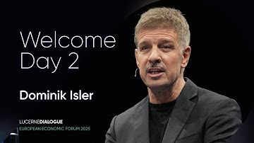 Welcome Day 2 European Economic Forum 2025 | Director Dominik Isler