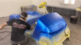 House of Kolor (Stratto Blue)  Golf Cart Cruiser