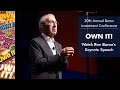 Own it  ron barons keynote speech at the 30th annual baron investment conference