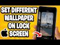 iPhone: How To Set Different Wallpaper On Lock Screen & Home Screen