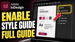 How to enable formatting a style guide with Adobe InDesign - Full Guide
