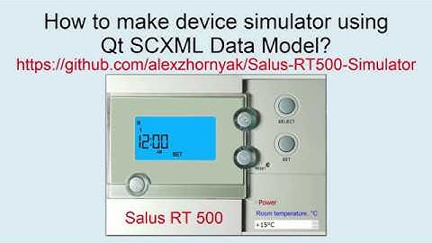How to create device simulator using Qt SCXML CPP DataModel?