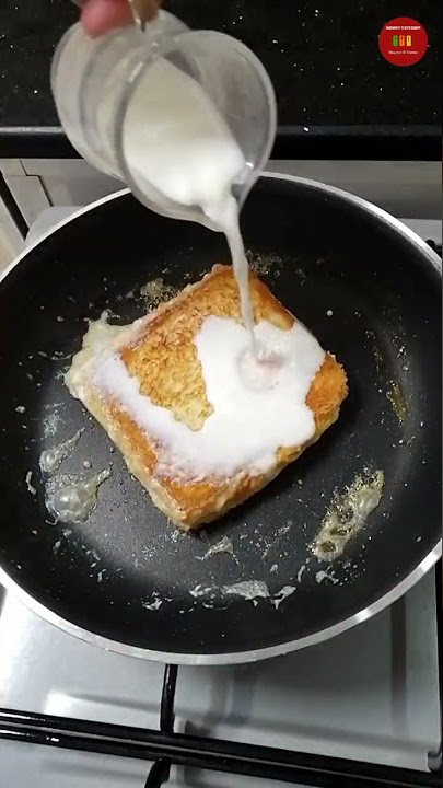 Viral Bread Pancake 🥞🍞 #viral #bread #breadrecipe #youtubeshorts #shorts