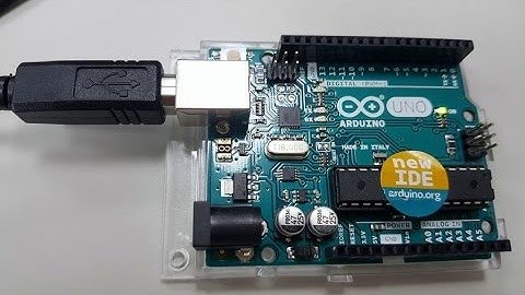 Arduino UNO 開發板初次設定操作