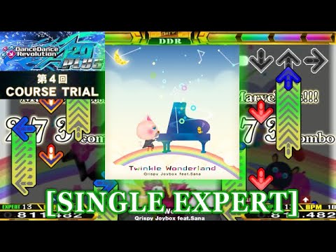 DDR A20 PLUS】 Twinkle Wonderland [SINGLE EXPERT] 譜面確認＋
