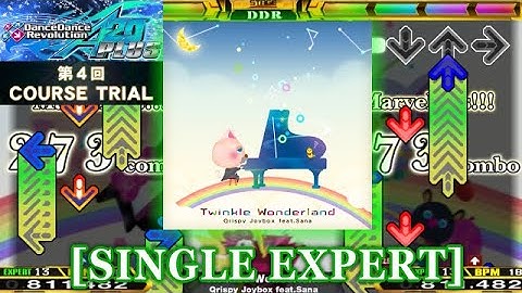 【DDR A20 PLUS】 Twinkle Wonderland [SINGLE EXPERT] 譜面確認＋クラップ