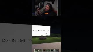 ¡Piano en Minecraft! ¿Clases para todos o solo Java? #shorts