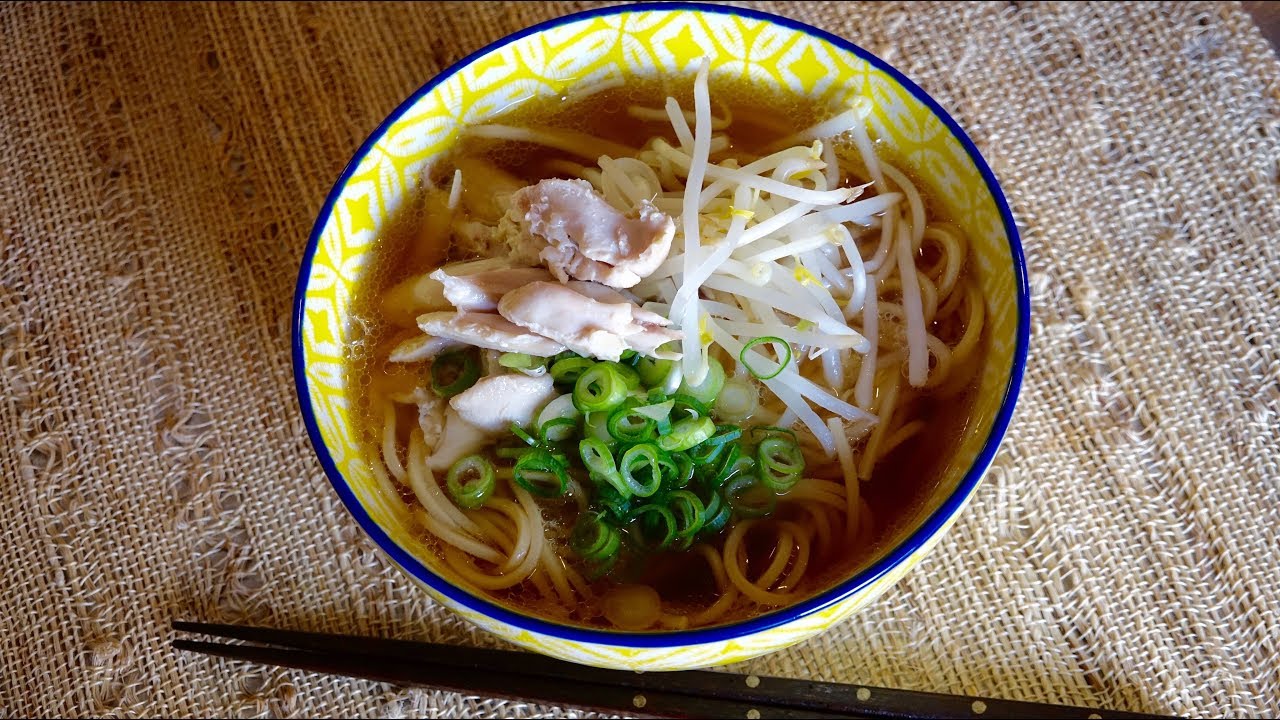 Chicken Ramen Recipe - Japanese Cooking 101