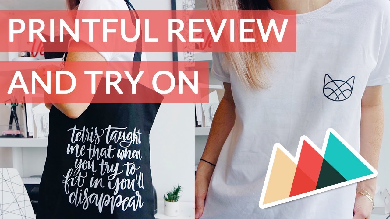 Printful Review and Try On YouTube