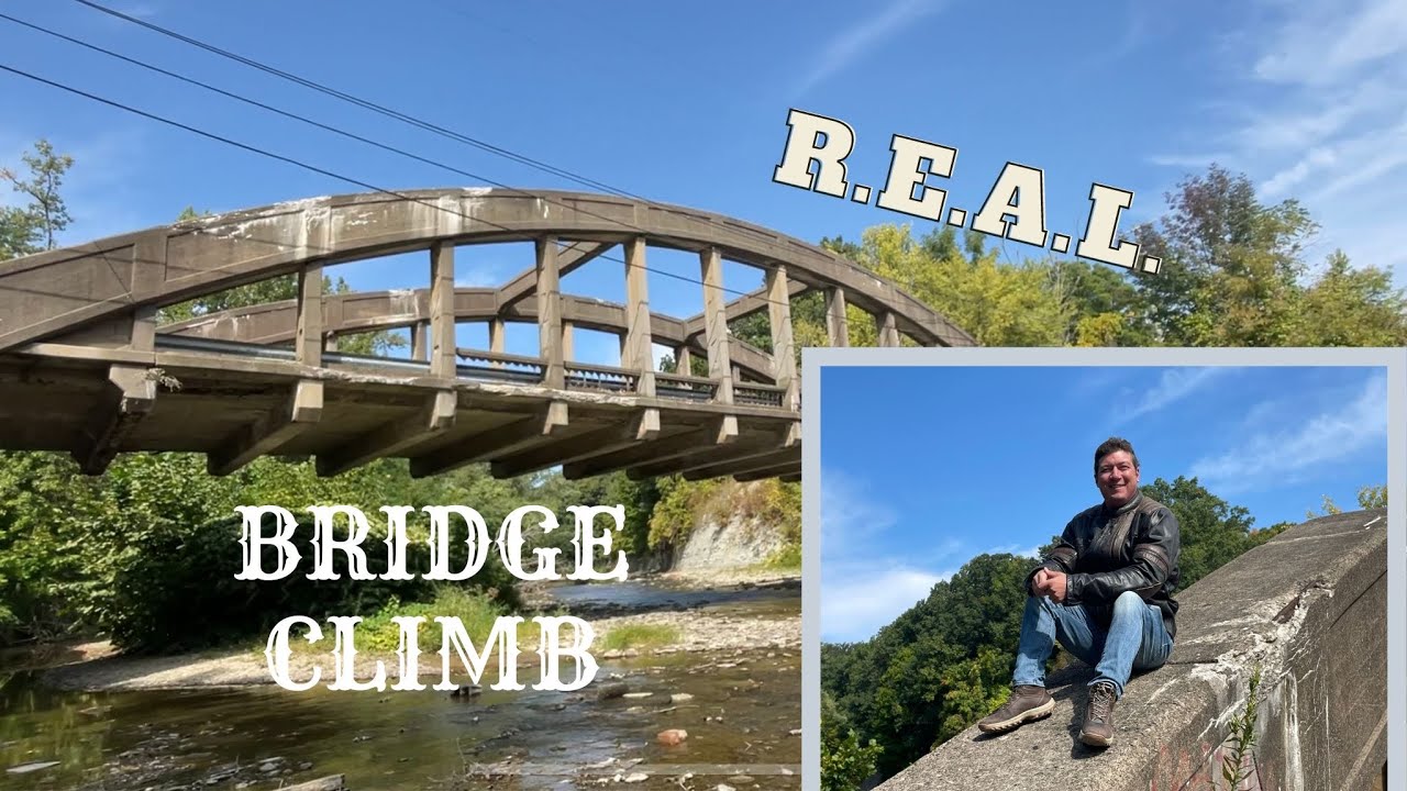 UNFORGETTABLE SCARY BRIDGE CLIMB IN THE DARK! REAL Climbing The Old Mill Road Bridge Together...