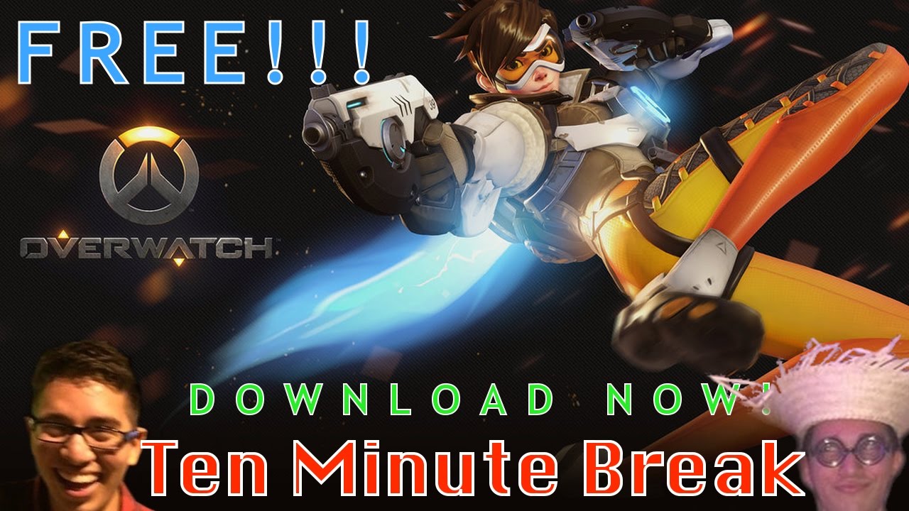 OVERWATCH IS FREE TO PLAY! SEARCH "FREE WEEKEND" DOWNLOAD NOW! COUNTDOWN! PS4 PRO 1080p 60FPS