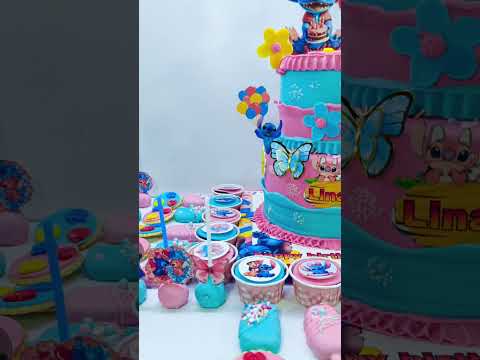 كاطو عيد الميلاد مميز بشخصية ستيتش فر حوا وليداتكم بتصميم فريد للحجز واتساب 0633955380