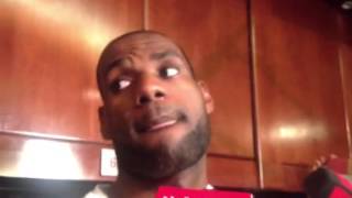 LeBron Game 7 Pre-game